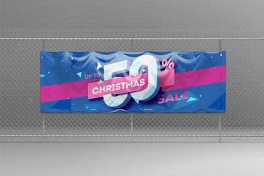 PVC Outdoor Banners 6ft x 3ft