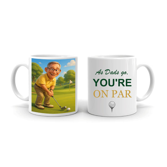 Caricature Father's Day Mug